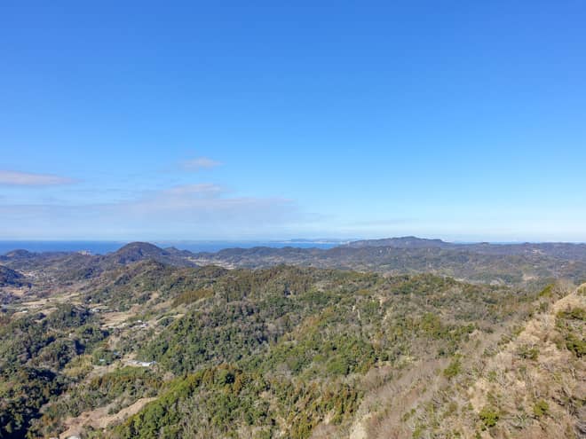 晴れた日には富士山も見えます
