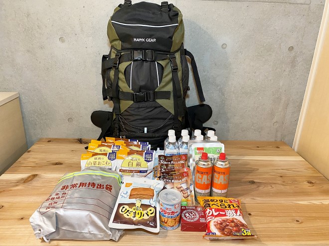 防災グッズの保管用にも使える