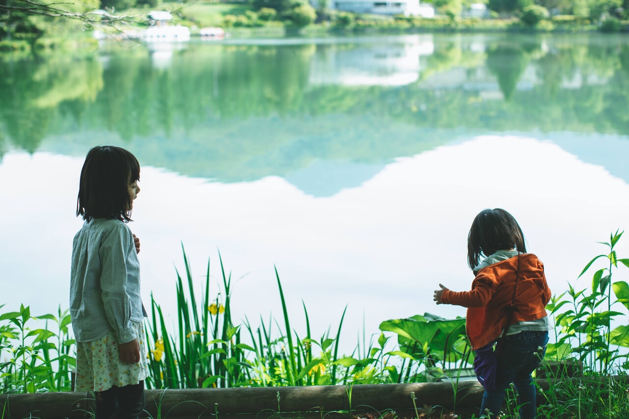 キッズキャンプ at TINY GARDEN 蓼科の様子