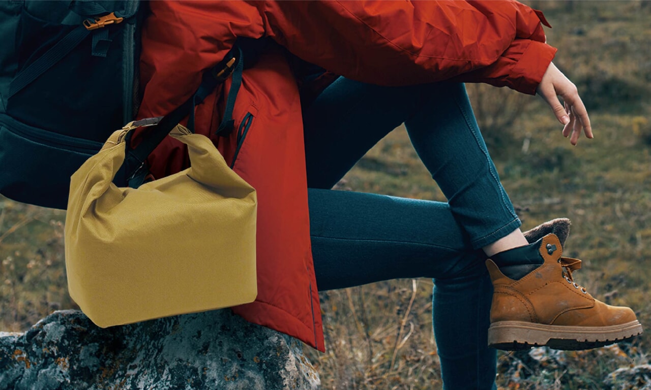 バックル付き保冷・保温バッグ