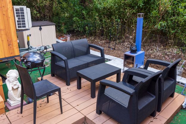 バーベキューエリア