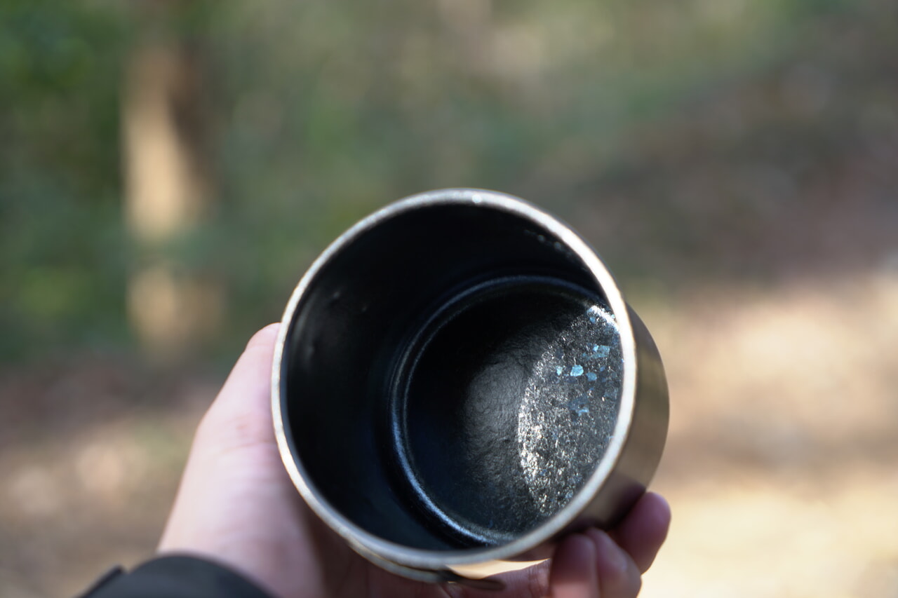 ブラックチタンマグカップがクラウドファンディングに登場