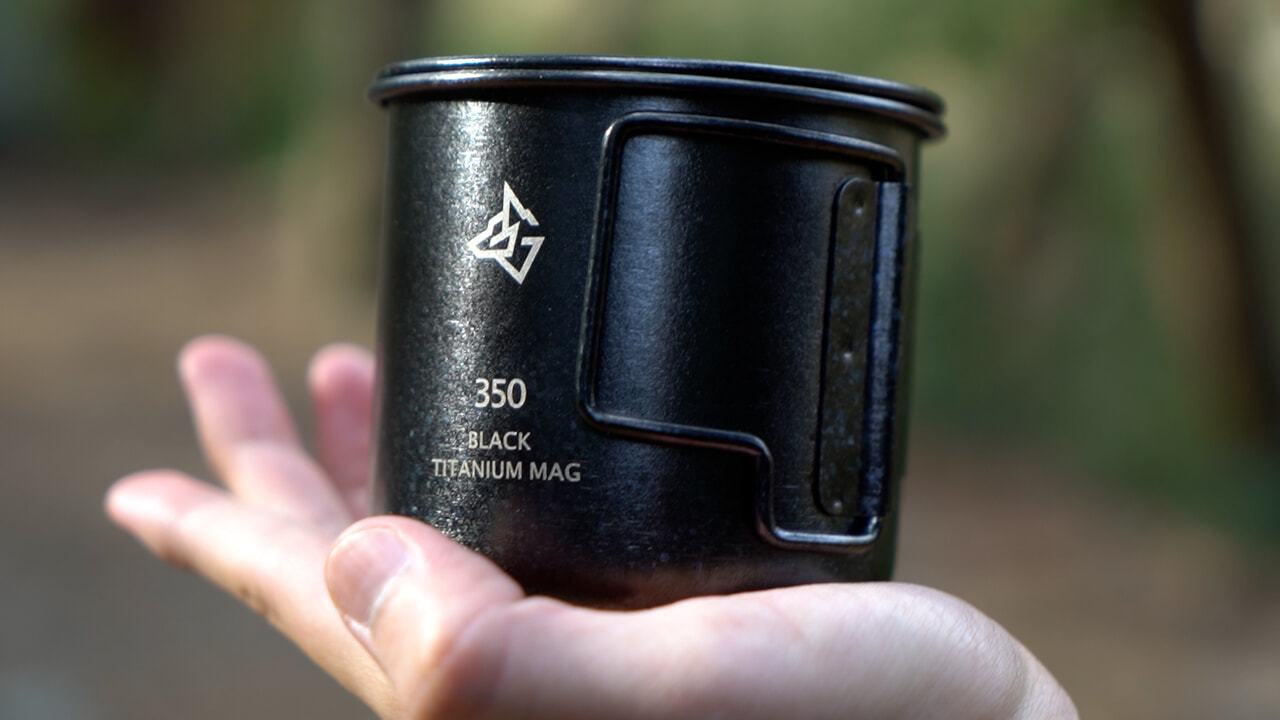 ブラックチタンマグ