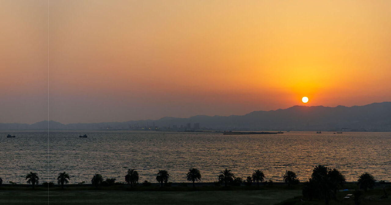 舞洲からの眺め
