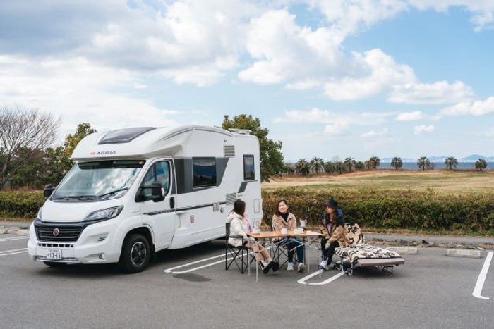 舞洲BaysideCAMPのRVパーク