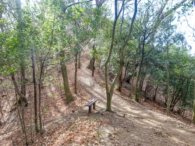 下りきった後は、ほんの僅かな距離だけ