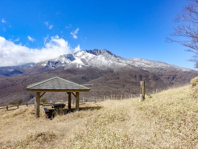 大山山頂からの景色