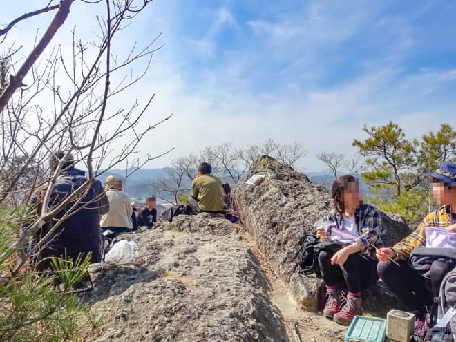 岩山からの景色