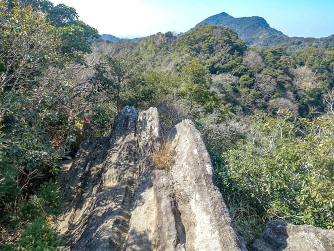 東側に目を向けると鋸山
