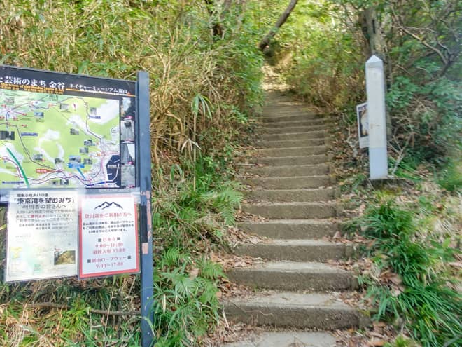 車力道・関東ふれあいの道分岐に到着です