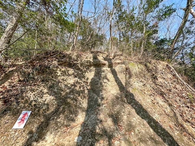 1のタルミ → 1番岩（岩山山頂）