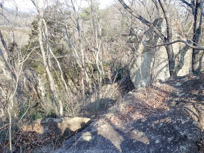 3番岩 → 2のタルミ