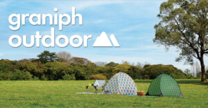 遊び心あるグラフィックがアウトドアグッズに！グラニフ初のアウトドアコレクション「graniph outdoor」