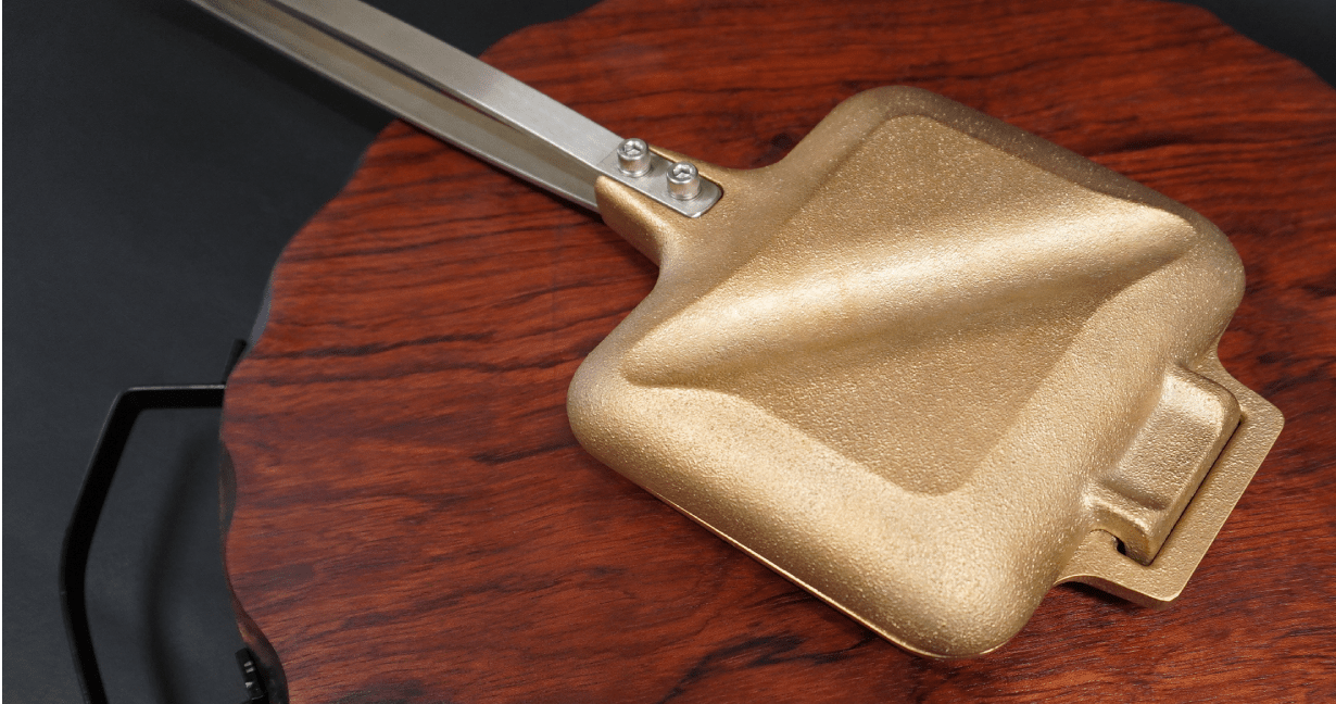 銅で至高のホットサンドを作ろう！扱いやすい銅合金製ホットサンドメーカーのクラファンがスタート