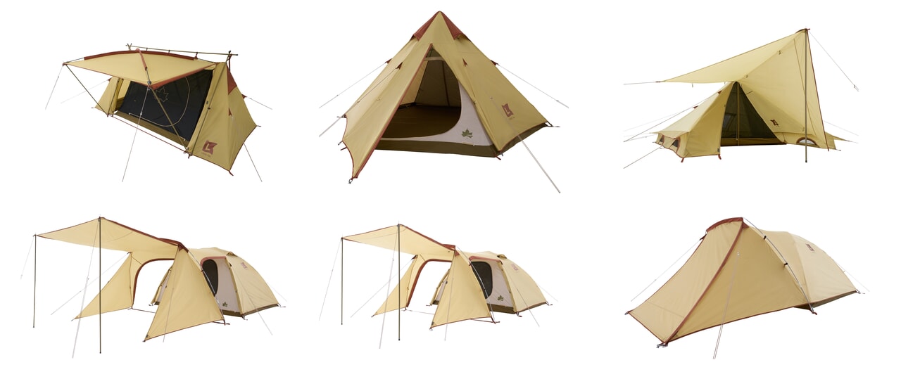 手ごろな値段と十分な機能性を持つ「LOGOS Fes」シリーズから3種のテントが新発売！