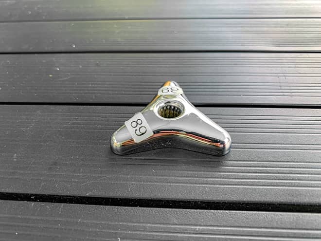 マイ水栓を渡される2