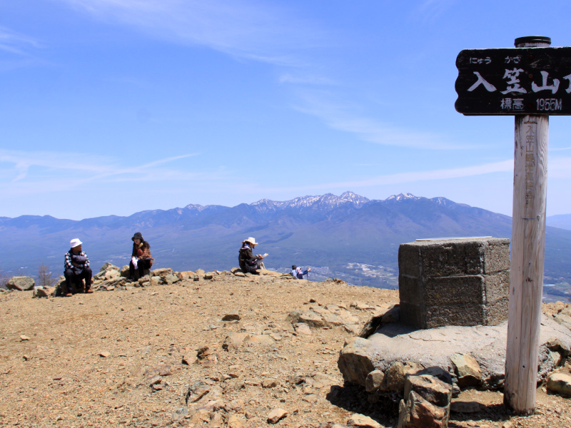 入笠山山頂