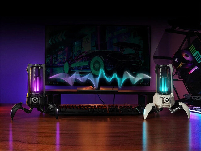 デュアルステレオスピーカー