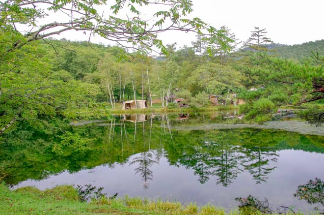 八千穂高原駒出池キャンプ場【標高約1285m】