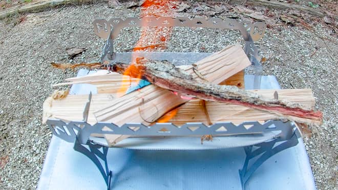 N-project ネイチャーストーブ 超軽量185ｇ Naturestove N-716 チタン焚き火台 TITANIUM JAPAN 日 | N-project チタン焚火台 ネイチャーストーブ TITANIUM GEAR