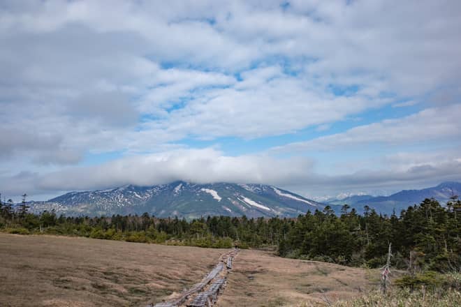 横田代は、尾瀬らしい見晴らしの良い湿原