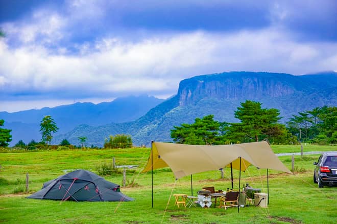 荒船パノラマキャンプフィールド(旧内山牧場キャンプ場)【標高約1200m】