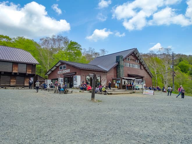 鳩待峠までは30分程度で到着します