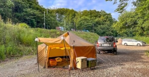 シンプルな設備が良い「森林公園オートキャンプ場1ワン」 はキャンプは不便を楽しむ派におすすめ