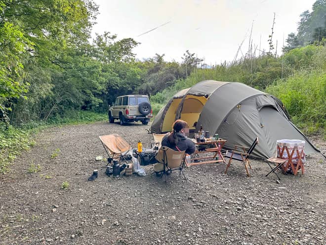 自由でシンプルなキャンプを満喫したいキャンパーにお勧めです