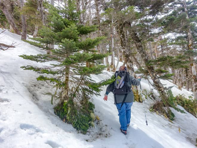 冬装備を見誤る