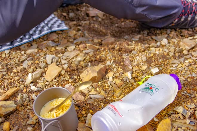 水や食料が尽きる