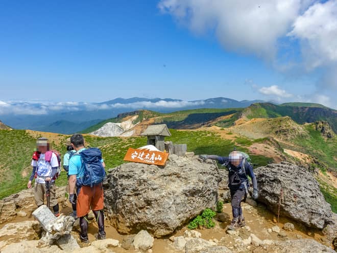 流石は人気の山だけあって