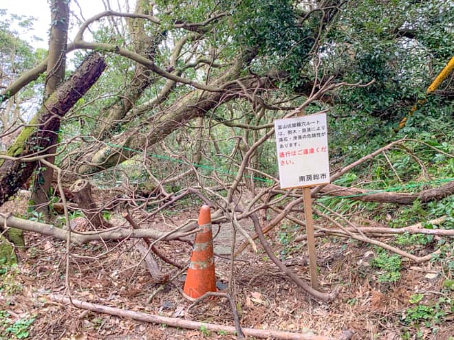 登山道の状況が原因で撤退を余儀なくされるケース