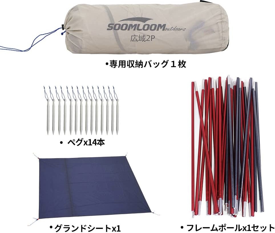 Soomloom広域2のセット内容