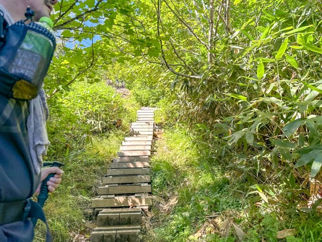 また、火打山は水が豊かな山ではない為