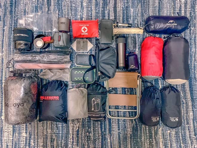 キャンプの準備をしていたある日のこと