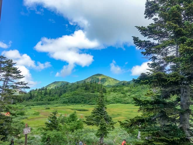 旧館2階ベランダからの景色 (2)