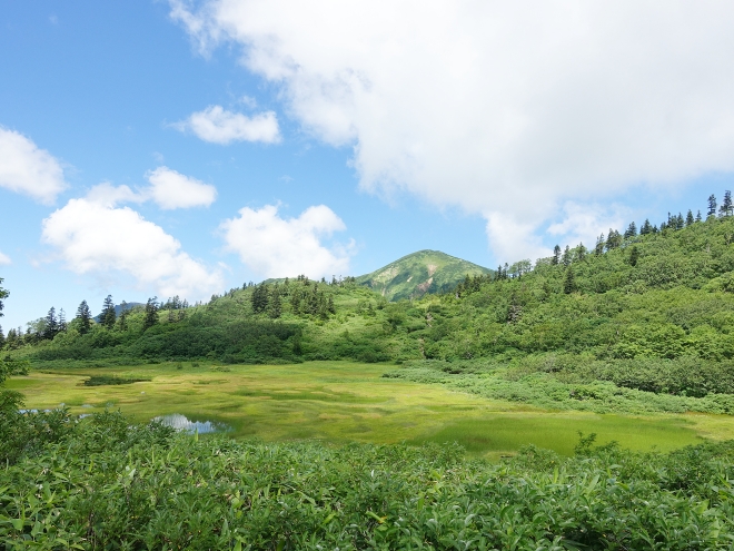 高谷池ヒュッテ→天狗の庭
