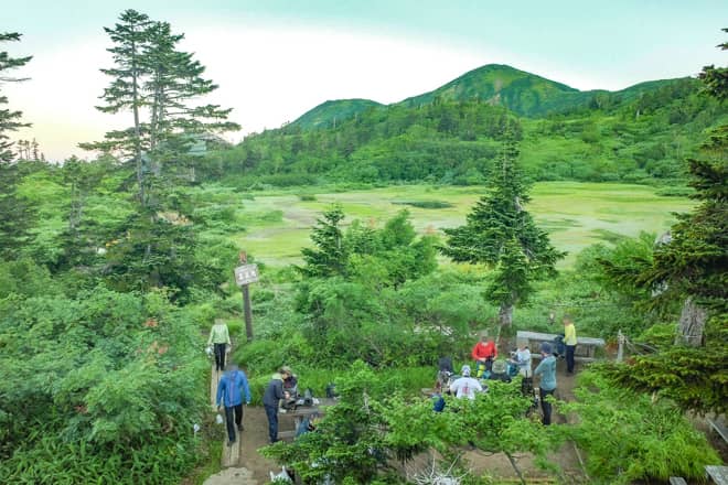 高谷池ヒュッテは完全予約制で