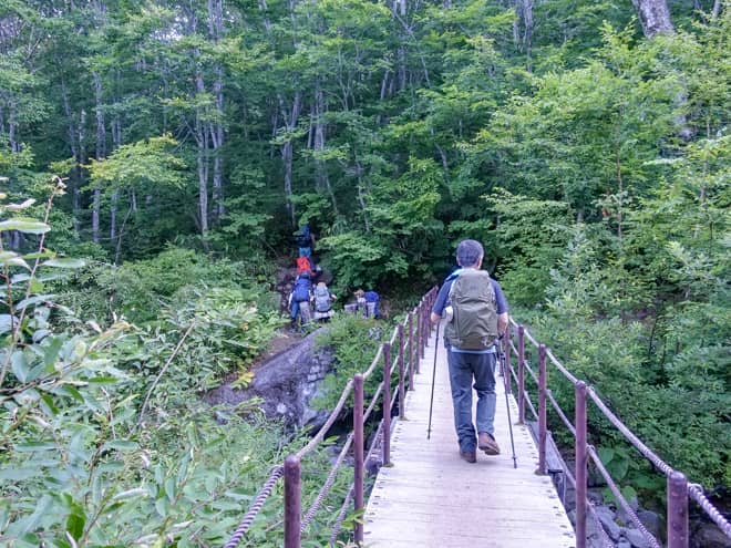 黒沢橋→十二曲がり