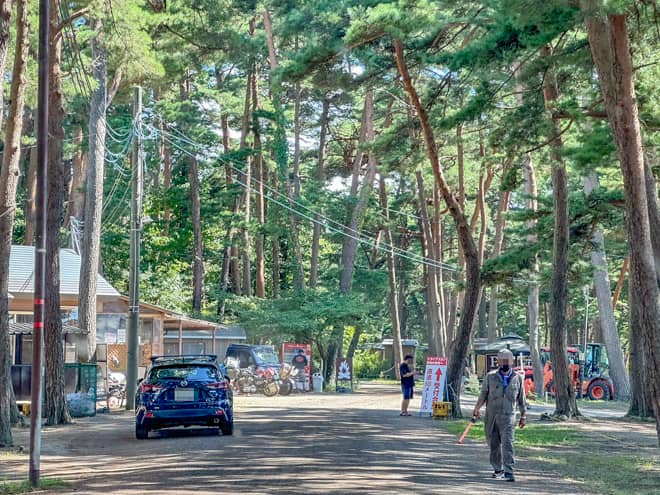 「天神浜オートキャンプ場」の施設案内