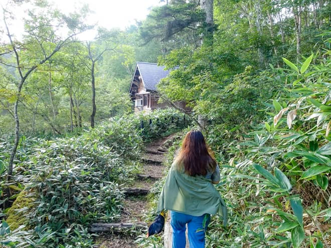 三平下が見えてきました