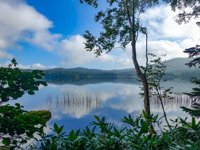三平下に近づくにつれ天候も回復していき