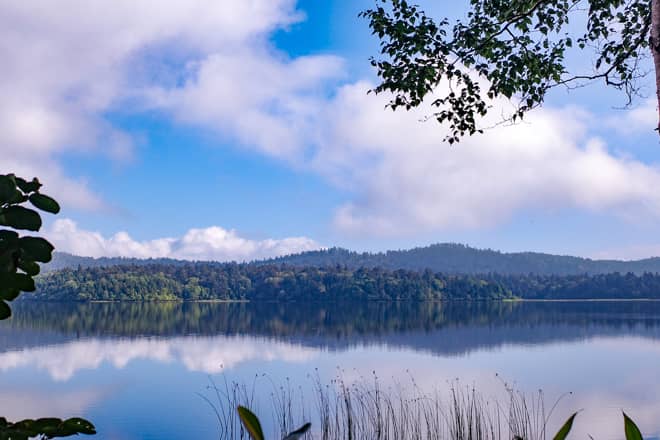 大昔に燧ヶ岳の噴火で堰き止められた湖で