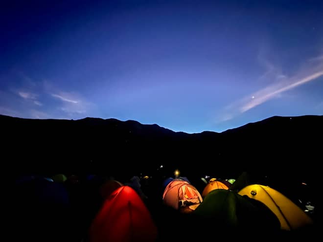 就寝時間が早く起床時間も早い