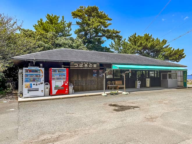 最寄りの駐車場は笠山虎ヶ崎第1・第二駐車場