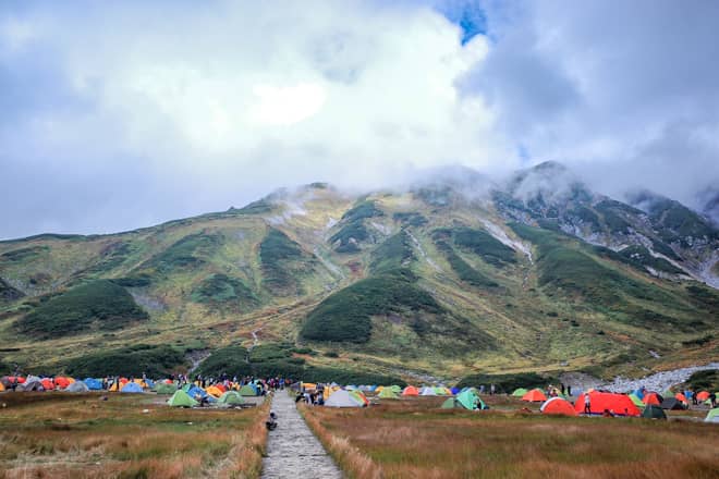 気温差が激しい過酷な天候