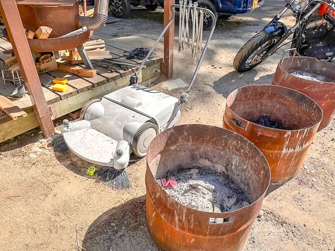 灰捨て場「天神浜オートキャンプ場」