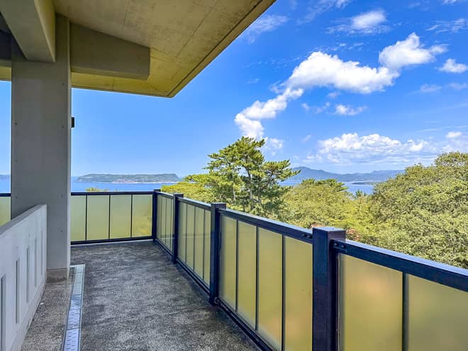 笠山展望台からの景色