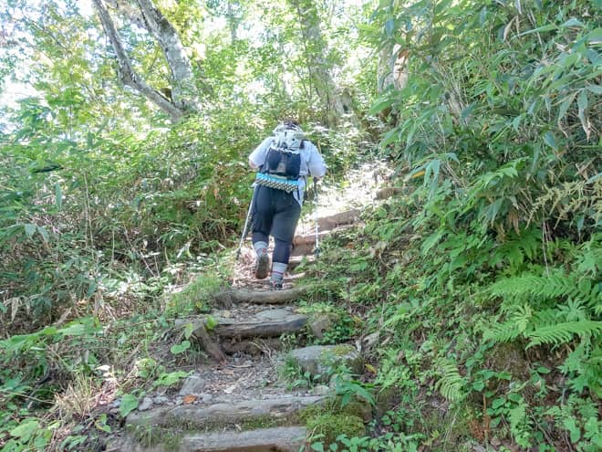 銅沼→八方台登山口